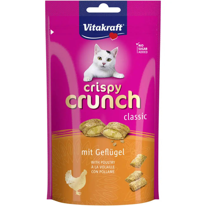 Snack for Cats Vitakraft CRISPY CRUNCH Birds 60 g - Хранене на домашни любимци<<<Домашни Животни<<<Дом