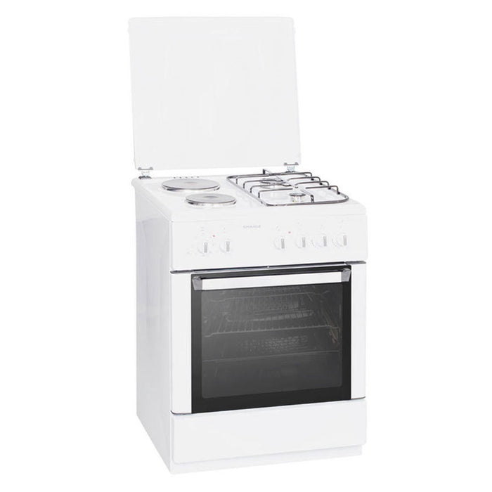 Combined stove SNAIGE FF 6223MBZW A, 2 GAS AND 2 ELECTRIC
