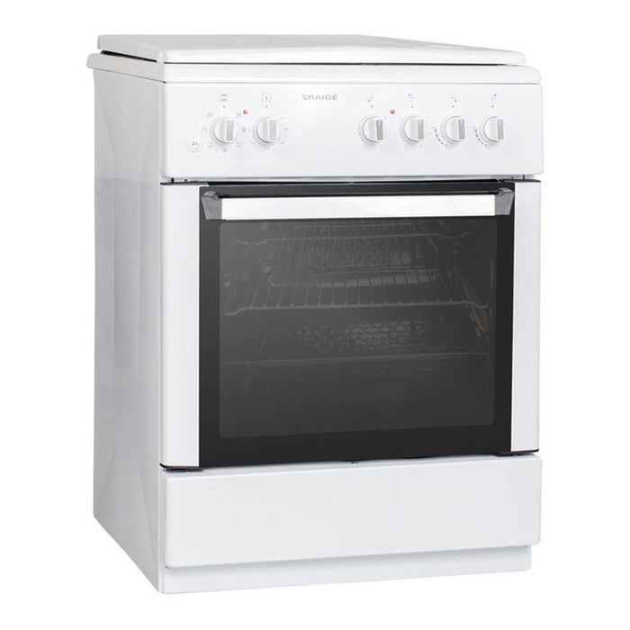 Combined stove SNAIGE FF 6223MBZW A, 2 GAS AND 2 ELECTRIC