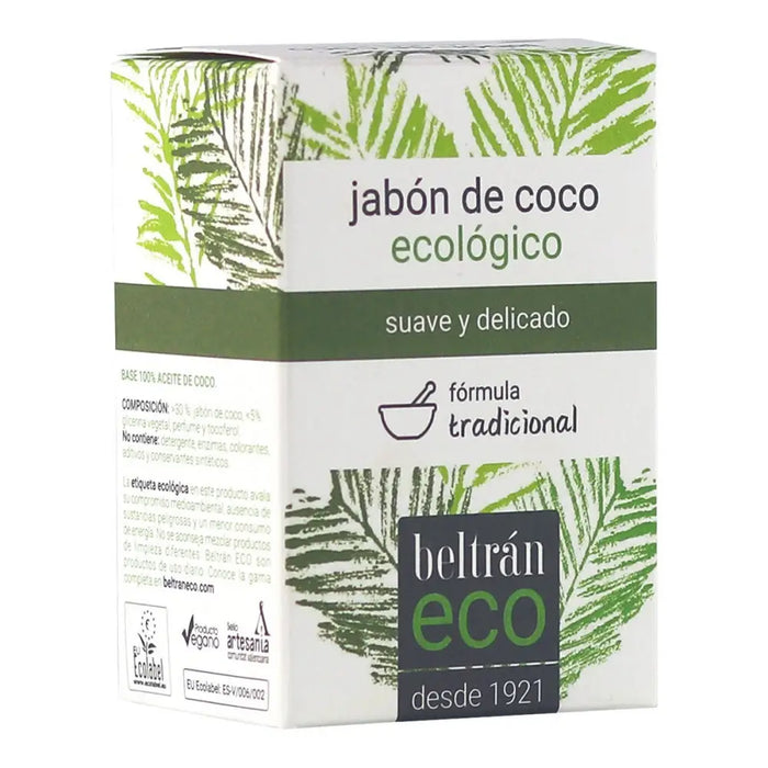 Soap Cake Jabones Beltrán Ecological Coconut oil 240 g - Почистване Прахосмукачки И Гладене<<<Дом