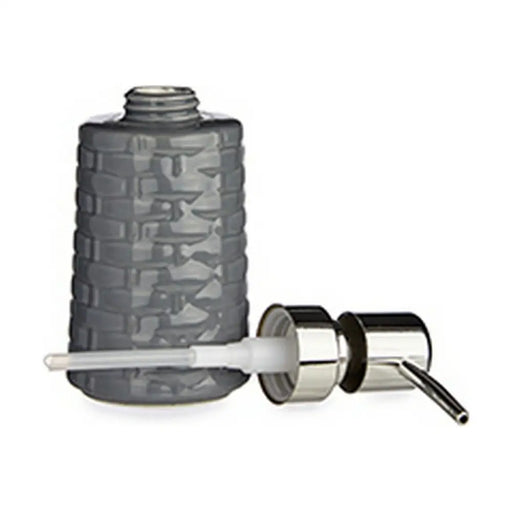 Soap Dispenser Berilo Grey Silver Ceramic 350 ml (6 Units) - Баня<<<Дом Градина<<<BigBuy&&&Аксесоари и