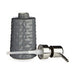 Soap Dispenser Berilo Grey Silver Ceramic 350 ml (6 Units) - Баня<<<Дом Градина<<<BigBuy&&&Аксесоари и