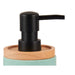 Soap Dispenser Berilo Mint Wood Resin Plastic 9,5 x 18,5 x 7,8 cm (6 Units) - Баня<<<Дом Градина<<<BigBuy&&&Аксесоари и
