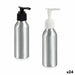 Soap Dispenser Berilo Silver Aluminium polypropylene 100 ml 4 x 13 x 5 cm 5 x 13 x 4 cm (24 Units) - Баня<<<Дом