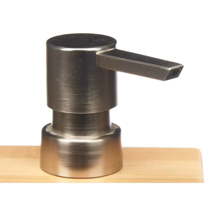 Soap Dispenser Berilo Silver Bamboo Plastic 9,7 x 15 x 5,8 cm (12 Units) - Баня<<<Дом Градина<<<BigBuy&&&Аксесоари и