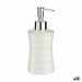 Soap Dispenser Berilo White Metal Ceramic Waves 260 ml (12 Units) - Баня<<<Дом Градина<<<BigBuy&&&Аксесоари и