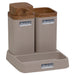 SOAP DISPENSER BRUSH HOLDER BEIGE EMIR - Домакински продукти<<<Домашни потреби<<<Кухня<<<Praktiker