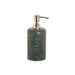 Soap Dispenser Home ESPRIT Green Silver Stainless steel Marble Modern 7,5 x 7,5 x 18 cm - Баня<<<Дом