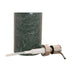 Soap Dispenser Home ESPRIT Green Silver Stainless steel Marble Modern 7,5 x 7,5 x 18 cm - Баня<<<Дом