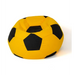 Soccer Sako bag pouffe yellow-black XL 120 cm - Poufs for children/youthPUF-DZI<<<Poufs and footrestsPUF<<<ActionPL