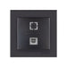 SOCKET RJ45 CAT.5E BLACK NILSON ALEGRA - Ключове и контакти<<<Електроматериали<<<Praktiker&&&Ключове и
