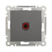 SOCKET TV MECHANISM GRAPHITE MAKEL KAREA LINE - Ключове и контакти<<<Електроматериали<<<Praktiker&&&Ключове и