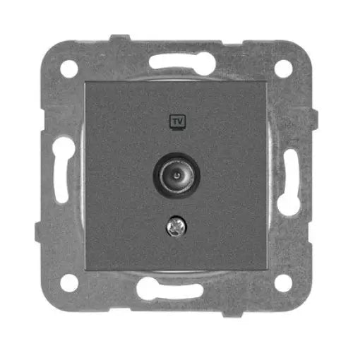 SOCKET TV MECHANISM WITH COVER PANASONIC KARRE PLUS - Ключове и контакти<<<Електроматериали<<<Praktiker&&&Ключове и