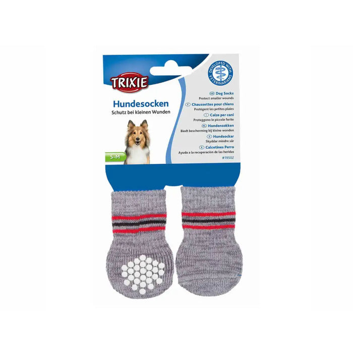 Socks Trixie Grey XS/S Dog - Домашни Животни<<<Дом Градина<<<BigBuy&&&Пътуване и разходки<<<Домашни Животни<<<Дом