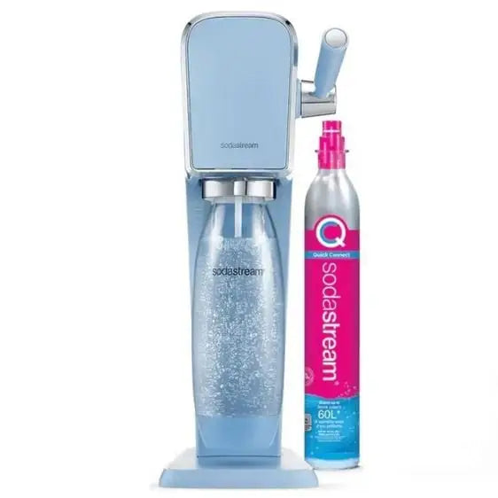 Sodastream Art Soda Machine Misty Blue - Пречистване на вода<<<Уреди за кухня<<<Малки електроуреди<<<TechnoMix