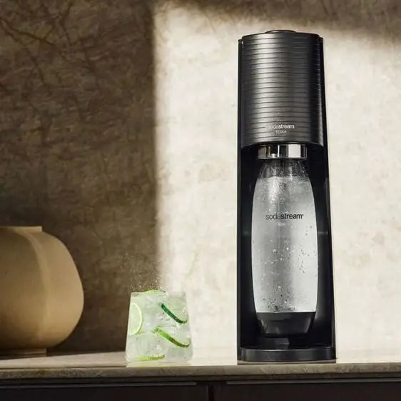 Sodastream Terra Soda Machine Black - Пречистване на вода<<<Уреди за кухня<<<Малки електроуреди<<<TechnoMix