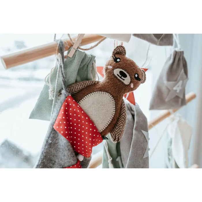 Soft toy for dogs Hunter Brown 100 % Recycled Bear - Домашни Животни<<<Дом Градина<<<BigBuy&&&Играчки<<<Домашни
