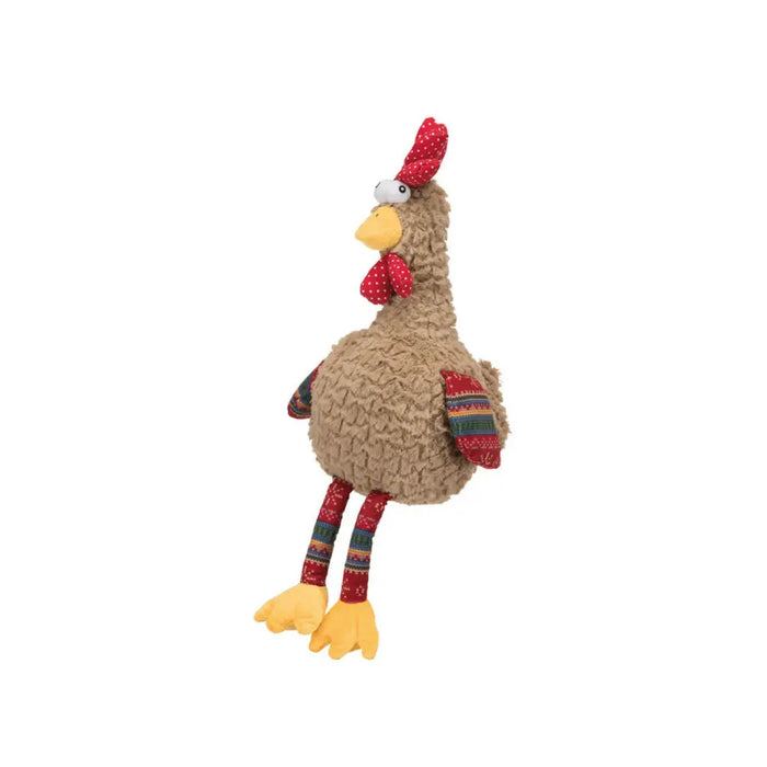 Soft toy for dogs Trixie Polyester Plush Paper Crunch Rooster 60 cm - Домашни Животни<<<Дом