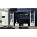 SOHO 4 set (RTV180 cabinet + 2x S1 cabinet + shelves) Black/White gloss - Modern wall unitsMES-NOW<<<Wall