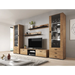 SOHO 4 set (RTV180 cabinet + 2x S1 cabinet + shelves) Oak lefkas - Modern wall unitsMES-NOW<<<Wall UnitsMES<<<ActionPL