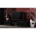 SOHO 5 set (RTV180 cabinet + Wall unit + shelves) Black/Black gloss - Modern wall unitsMES-NOW<<<Wall