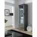 SOHO 7 set (RTV140 cabinet + S1 cabinet + shelves) Grey / Gloss grey - Modern wall unitsMES-NOW<<<Wall