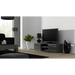 SOHO 7 set (RTV140 cabinet + S1 cabinet + shelves) Grey / Gloss grey - Modern wall unitsMES-NOW<<<Wall