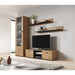 SOHO 7 set (RTV140 cabinet + S1 cabinet + shelves) Oak lefkas - Modern wall unitsMES-NOW<<<Wall UnitsMES<<<ActionPL