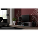 SOHO 7 set (RTV140 cabinet + S1 cabinet + shelves) White / Black gloss - Modern wall unitsMES-NOW<<<Wall