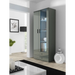 SOHO 8 set (RTV180 cabinet + S6 + shelves) Grey / Gloss grey - Modern wall unitsMES-NOW<<<Wall UnitsMES<<<ActionPL