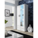 SOHO 8 set (RTV180 cabinet + S6 + shelves) White / White glossy - Modern wall unitsMES-NOW<<<Wall UnitsMES<<<ActionPL