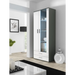 SOHO 8 set (TV180 cabinet + S6 + shelves) Grey / White glossy - Modern wall unitsMES-NOW<<<Wall UnitsMES<<<ActionPL