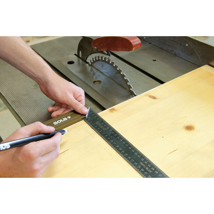 Carpenter's square SOLA SRB 25 x 14,5 cm