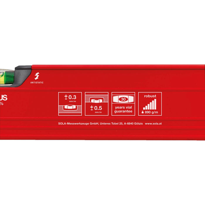 Spirit Level SOLA Aluminium 100 cm