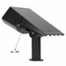 Solar lamp Aktive 11 x 29 x 15 cm (6 Units) - Декорация и Осветление<<<Дом Градина<<<BigBuy&&&Соларно