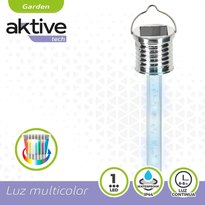 Solar lamp Aktive 3 x 17,5 x 3 cm (24 Units) - Декорация и Осветление<<<Дом Градина<<<BigBuy&&&Соларно