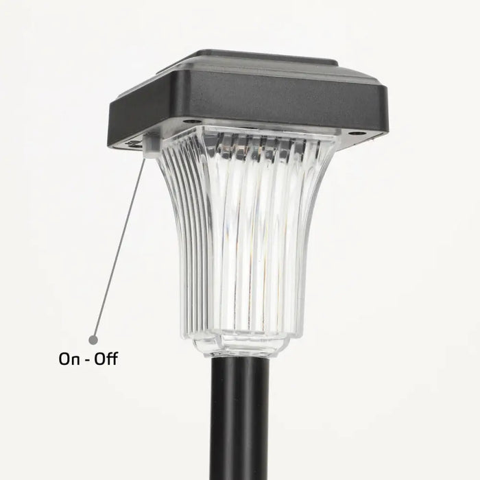 Solar lamp Aktive 6 x 33 x 6 cm (6 Units) - Декорация и Осветление<<<Дом Градина<<<BigBuy&&&Соларно