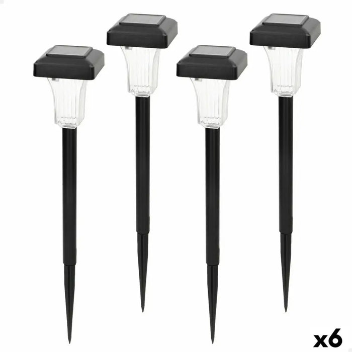 Solar lamp Aktive 6 x 33 x 6 cm (6 Units) - Декорация и Осветление<<<Дом Градина<<<BigBuy&&&Соларно