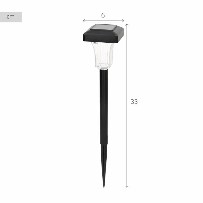 Solar lamp Aktive 6 x 33 x 6 cm (6 Units) - Декорация и Осветление<<<Дом Градина<<<BigBuy&&&Соларно