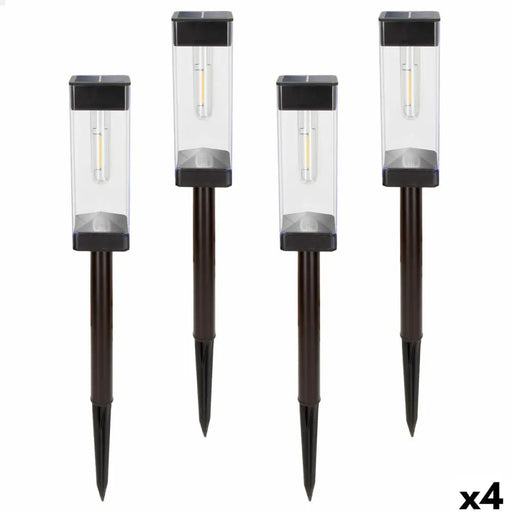 Solar lamp Aktive 6 x 55 x 6 cm (4 Units) - Декорация и Осветление<<<Дом Градина<<<BigBuy&&&Соларно