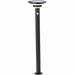Solar lamp Brilliant Black 3 W - Декорация и Осветление<<<Дом Градина<<<BigBuy&&&LED Осветление<<<Декорация и