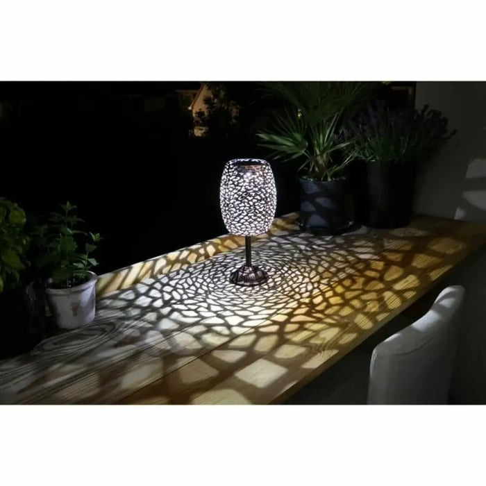 Solar lamp Galix G2003 Chrome 10 W Cool White 10 lm - Декорация и Осветление<<<Дом Градина<<<BigBuy&&&Соларно
