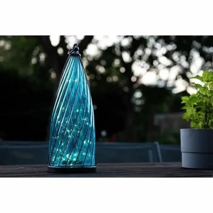 Solar lamp Garden ID Blue Dome - Декорация и Осветление<<<Дом Градина<<<BigBuy&&&Соларно осветление<<<Декорация и