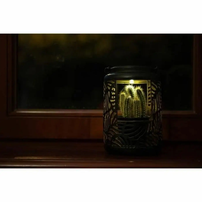Solar lamp Garden ID Flower 12 x 19 cm - Декорация и Осветление<<<Дом Градина<<<BigBuy&&&Соларно осветление<<<Декорация