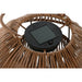 Solar lamp Home ESPRIT White Brown 31 x 31 x 30 cm (2 Units) - Декорация и Осветление<<<Дом Градина<<<BigBuy&&&Соларно