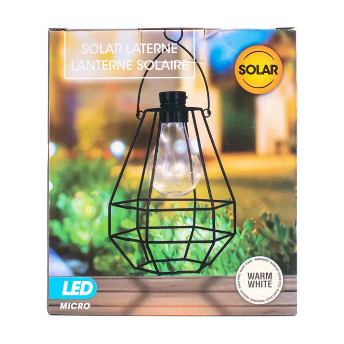 SOLAR LAMP LANTERN 512000270 - Шатри<<<Чадъри сенници и шатри<<<Градина<<<Praktiker&&&Шатри<<<Градински