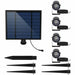 Solar lamp Lumisky Roundy Grey - Декорация и Осветление<<<Дом Градина<<<BigBuy&&&Соларно осветление<<<Декорация и