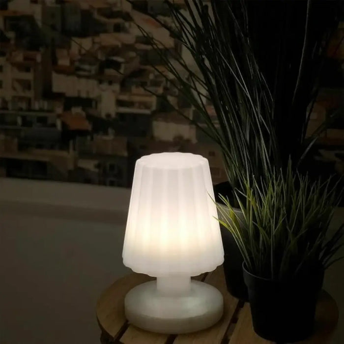 Solar lamp Lumisky White - Декорация и Осветление<<<Дом Градина<<<BigBuy&&&Соларно осветление<<<Декорация и