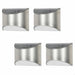 Solar-powered spotlight Aktive 10 x 8 x 5 cm (6 Units) - Декорация и Осветление<<<Дом Градина<<<BigBuy&&&Соларно