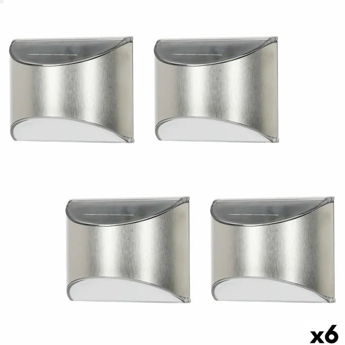 Solar-powered spotlight Aktive 10 x 8 x 5 cm (6 Units) - Декорация и Осветление<<<Дом Градина<<<BigBuy&&&Соларно